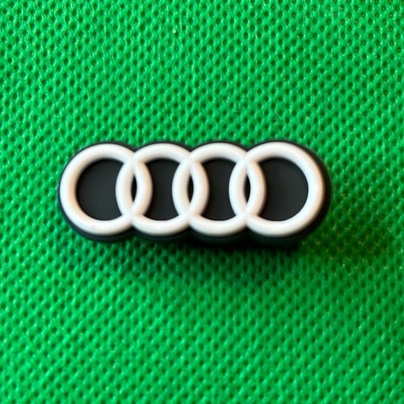 🌼 (5/$10 or 10/$15) NEW “Audi Croc Charm” Fun Croc Shoe Charm Collection - Picture 1 of 1